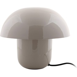 Leitmotiv - Tafellamp Fat Mushroom - Warmgrijs