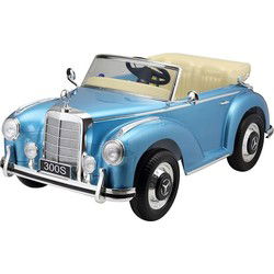 Mercedes 300S klassiek, 12 volt elektrische kinderauto met rubberen banden!