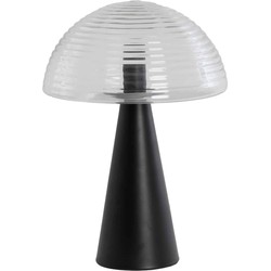 Tafellamp Mueda - Zwart - Ø30cm