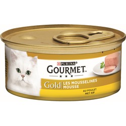 Goldmousse mit Huhn 85g Katzenfutter - Gourmet