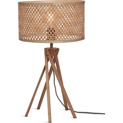 Tafellamp Java - Bamboe - Ø32x56cm