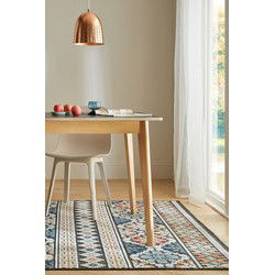 Binnen- En Buitenkleed - Aster Blauw - 200 X 290 CM