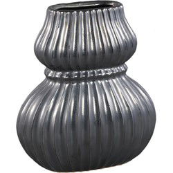 PTMD Vaas Halta - 25x15x28 cm - Keramiek - Zwart