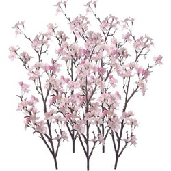 5 takken Appelbloesem roze 104 cm - Kunstbloemen