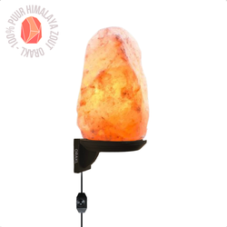 Dimbare zoutlamp Ari - Oranje Muurlamp