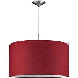 hanglamp tube deluxe bling Ø 50 cm - rood