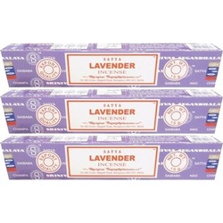 36 Nag Champa wierookstokjes Lavendel 15 gram - Wierookstokjes