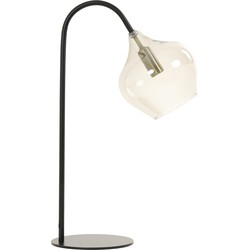 Light & Living - Tafellamp RAKEL  - 28x17x50.5cm - Zwart