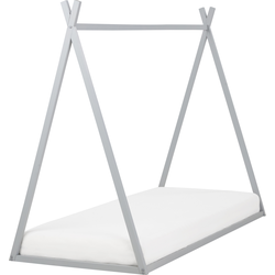 SAURAT - Kinderbed - Grijs - 90 x 200 cm - Dennenhout