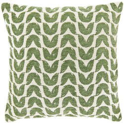 Unique Living - Sierkussen Gozi Tea Green -45x45cm