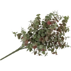 DK Design Kunstbloem Eucalyptus tak bundel - 47 cm - saliegroen - Kunstbloemen