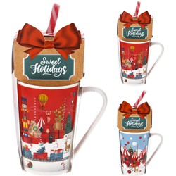 Festive story mug 2ass design