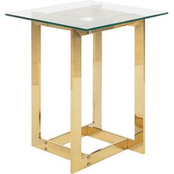 CRYSTAL - Bijzettafel - Goud - Glas