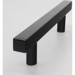 Deurgreep Krystle - zwart - 96 mm - Industrieel - Handgreep - Kastgreep - Ladegreep