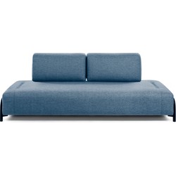 Kave Home - Modulaire 3-zitsbank Compo blauw met 232 cm