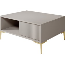 Meubella Salontafel Five - Beige - 90 cm