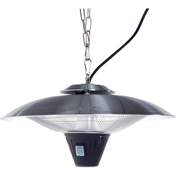 Beliani KABA - Terrasverwarmer-Zilver-Staal