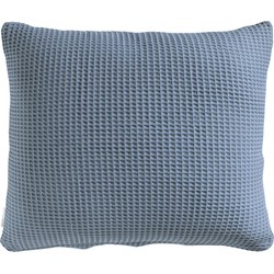 Heckett & Lane Kussensloop Wafel Pillowcase Colonial Blue 60 x 70 cm