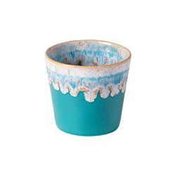 set/6 Lungo cup 19 cl soft turquoise