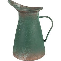 Clayre & Eef Decoratie Kan Groen Metaal