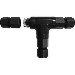 Schroefloze waterdichte T-Connector IP68
