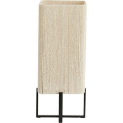 Light & Living - tafellamp - Wyn - beige - textiel - schemerlamp - E27 - 1894212