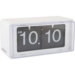 Wall/Table Clock Retro Boxed Flip