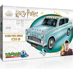 Wrebbit Wrebbit Wrebbit 3D puzzel - Harry Potter vliegende Ford Anglia (130)