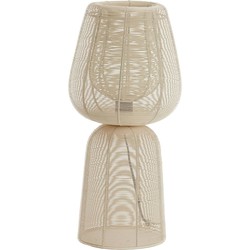 Light and Living tafellamp  - beige - metaal - 1883443