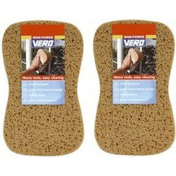 Vero Schoonmaakspons - 1x - 22 x 11 cm - viscose spons - Sponzen