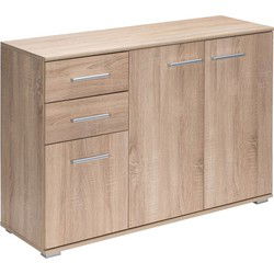 Dressoir Alba MDF-Eiken 107x75x35cm