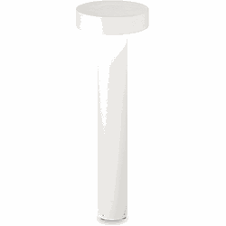 Moderne Vloerlamp - Ideal Lux Tesla - Wit - Aluminium - G9 - 20,5x20,5x60 cm