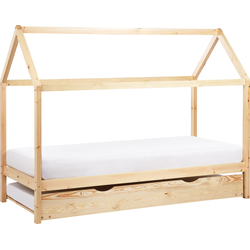 Beliani CRILLON - Kinderbed-Lichte houtkleur-Dennenhout