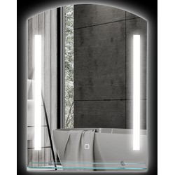 4goodz LED Badkamerspiegel 50x70 cm met Planchet - 3 lichtkleuren