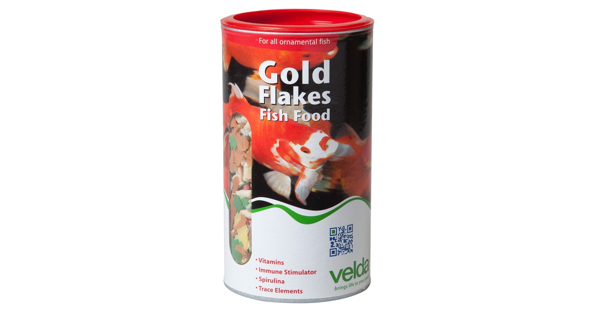 5 stuks Gold Flakes Basic Food 100x50 ml