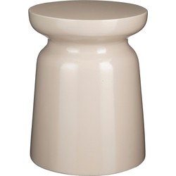 Mica Decorations Bijzettafel Stage - 35x35x45 cm - Cement - Beige
