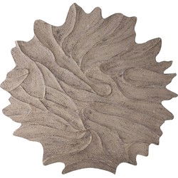 PTMD Wandpaneel Ceanna - 120x2x120 cm - MDF - Bruin