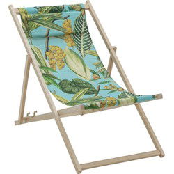Madison - Strandstoel - La grave light blue - 120x55 - Blauw