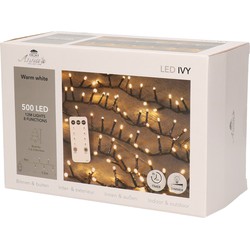 Anna's Collecion Kerstverlichting - 500 lampjes - warm wit - Kerstverlichting kerstboom