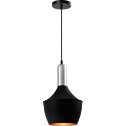 QUVIO Hanglamp rond zwart - QUV5118L-BLACK