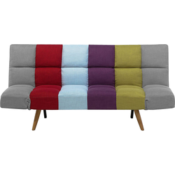 INGARO  - Slaapbank 3-zits - Lichtblauw - Polyester
