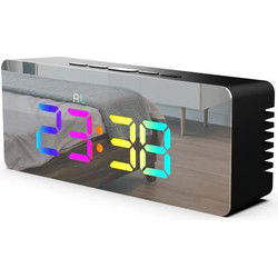 RGB LED-wekker - EVOOM - SPIEGEL