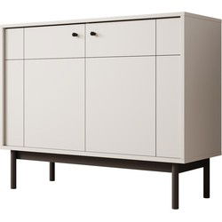 Meubella - Dressoir Jules - Beige - 104 cm