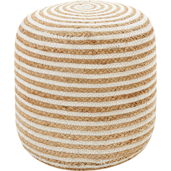 Beliani RESAFA - Poef-Beige-Jute