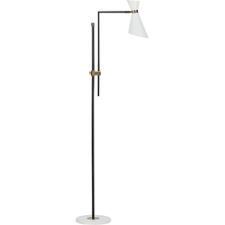 Beliani MELAWI - Staande lamp-Wit-IJzer