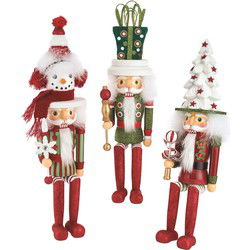 Hollywood Shelf Sitter Nutcrackers 17 Inch