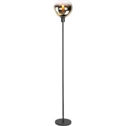 Moderne Metalen Highlight Fantasy Globe E27 Vloerlamp - Goud