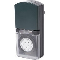 Analoge timer gebruik buitenshuis penaarde