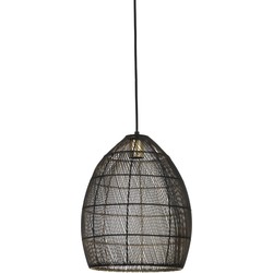 Light and Living hanglamp  - zwart - metaal - 2933512