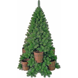 Black Box Trees Kunstkerstboom X-tree - 135x135x230 cm - PVC - Groen